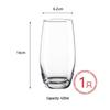 ZISIZ Handmade Glass Cup