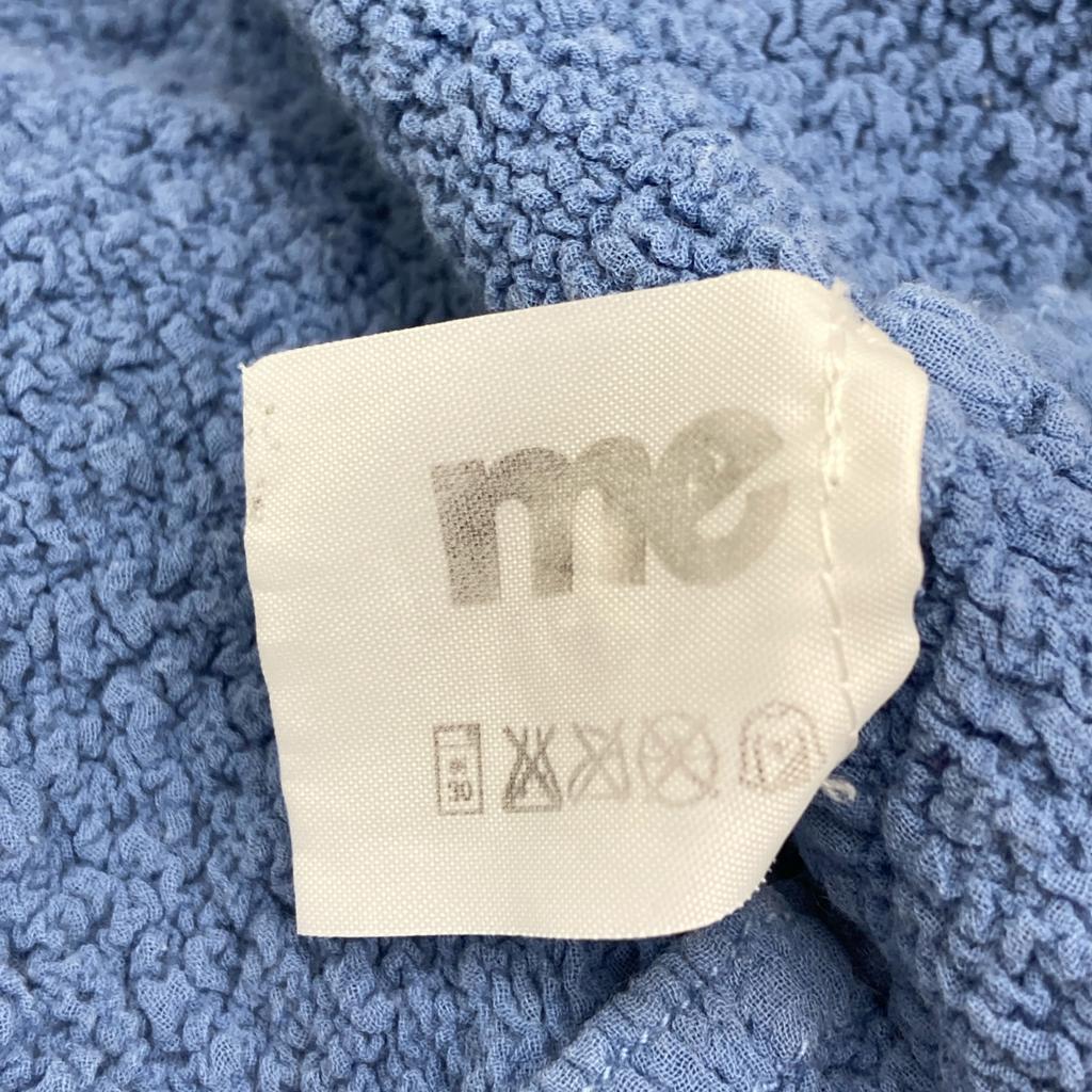 Mii MI72FO449 Blue Collarless Shirt Tops Not Written blueUsed