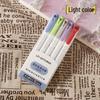 Double-ended Retro Color Fluorescent Marker Pen, Macaron Pastel Highlighter for Notebooks