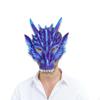3D Dračí Masky Dinosaura Masky Strašidelné Unisex Halloweenské Kostýmové Doplňky Poloviční Tvář Cosplay