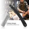 Stainless Steel Barber Razor Classic Straight Blade Razor Folding Shaving Hair Clipper