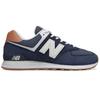New Balance 574 Natural Indigo Faded Mahogany