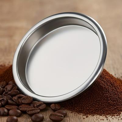 51/54/58mm Rückspül-Blindsieb, Edelstahl-Rückspül-Einsatzscheibe Filterhalter Korb Kaffeemaschinen-Zubehör