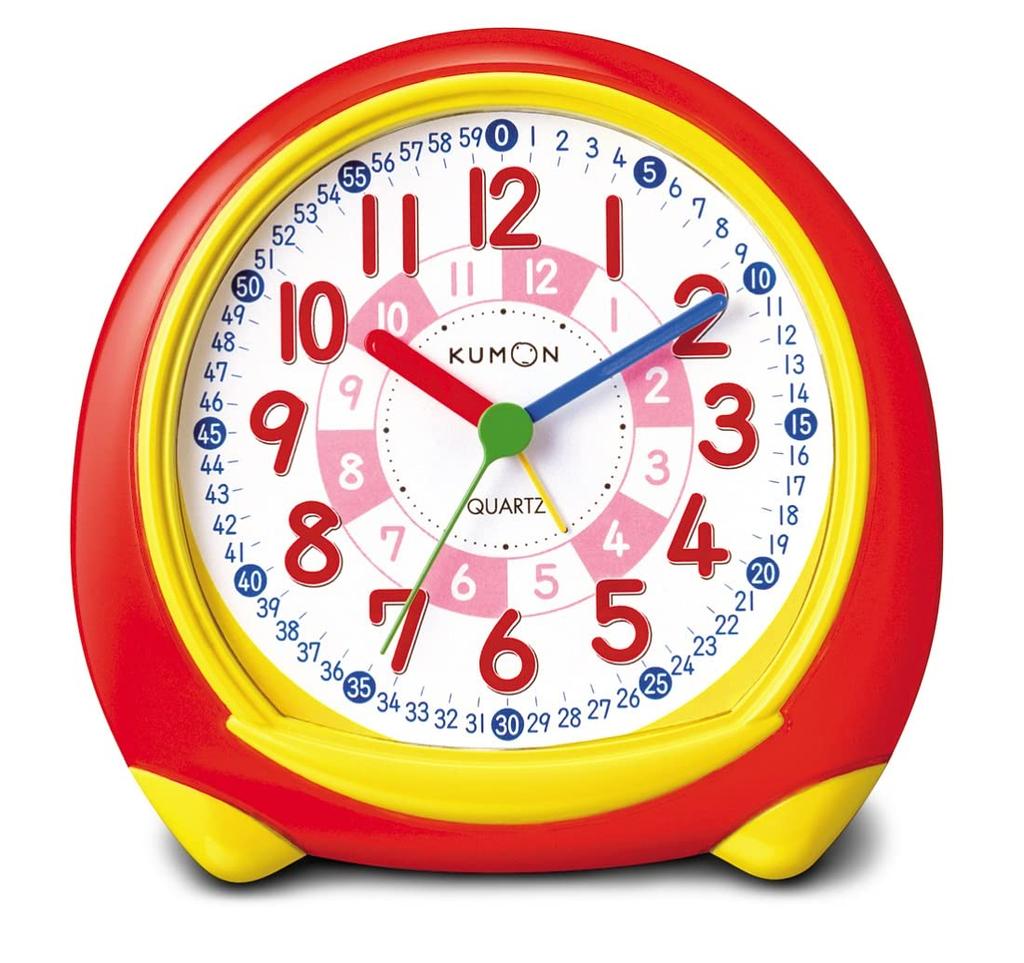 Kumon Publishing Study Alarm Educational Ages 3 and KUMON Clock, Toy, Up,