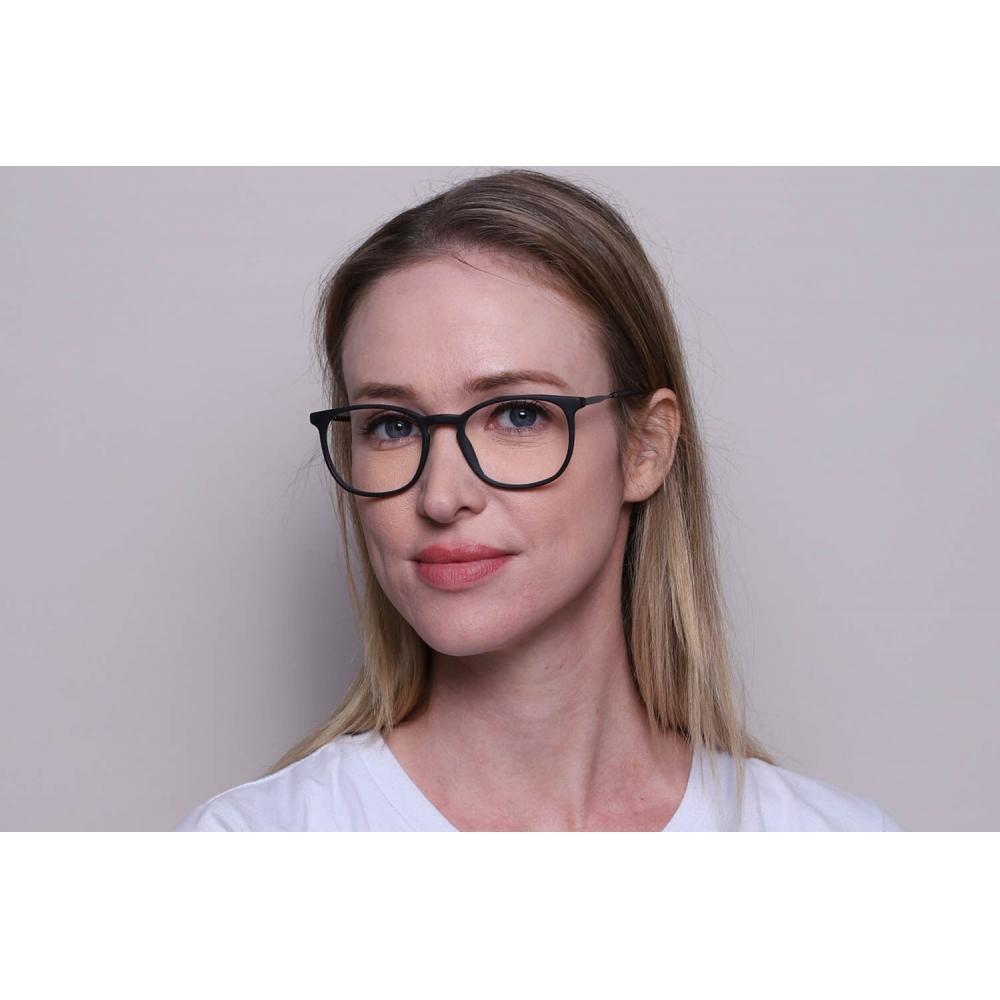 Full Rim Square Black Smartbuy Collection Banff Ac6g Fashion Unisex Eyeglasses