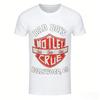 New Motley Crush Metal Rock Band Smoked Street 3D Neutral Tshirt Retro Harajuku American Round Neck Top Mens Wear