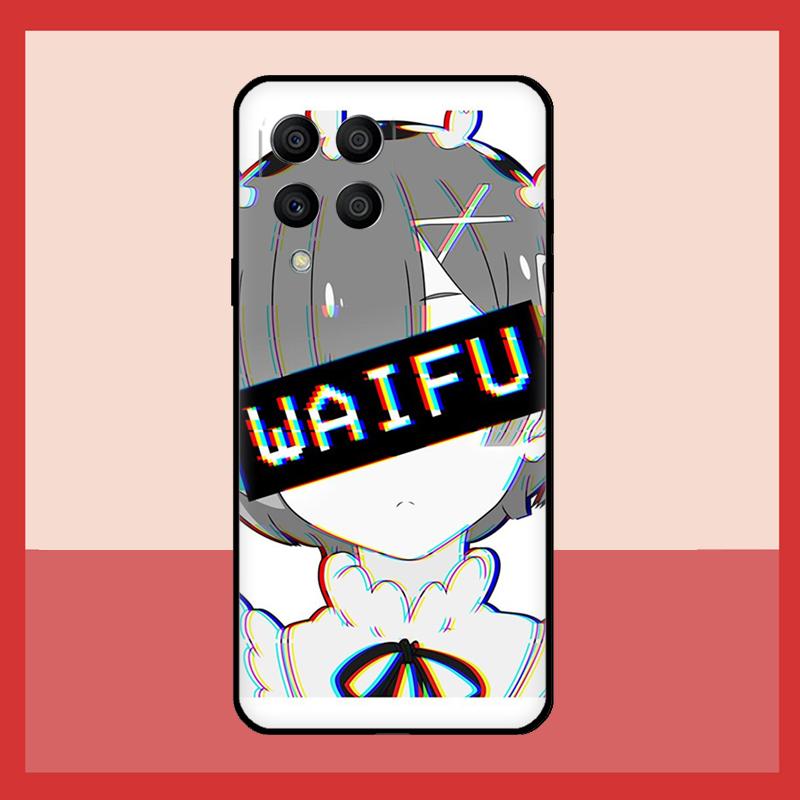 Anime Waifu Girl Case For Samsung Galaxy M52 M32 M53 M16 M11 M21 M31 M35 M12 M13 M14 M15 M36 M56 M55 M34 M54
