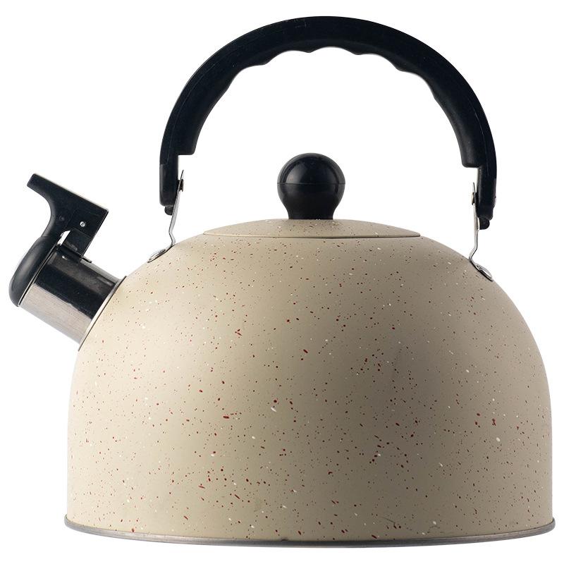 

Beibai spray point whistle kettle tea coffee kettle 3L 3l off-white