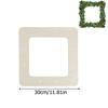 1PC Wood Wreath Boards Party Square Christmas Triangular Wedding Circle Home Decor Multiple Options Available