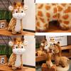Adorable Soft Plush Giraffe Toy Cute Fawn Doll For Kids Birthday Gift Decor