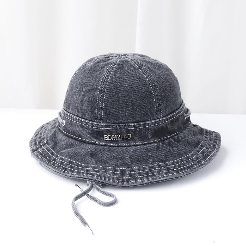 2025 Panama Denim Bucket Hats Shabby Breathable Sun Protection Fisherman Hat For Women Men Summer Sport Hiking Bob Caps