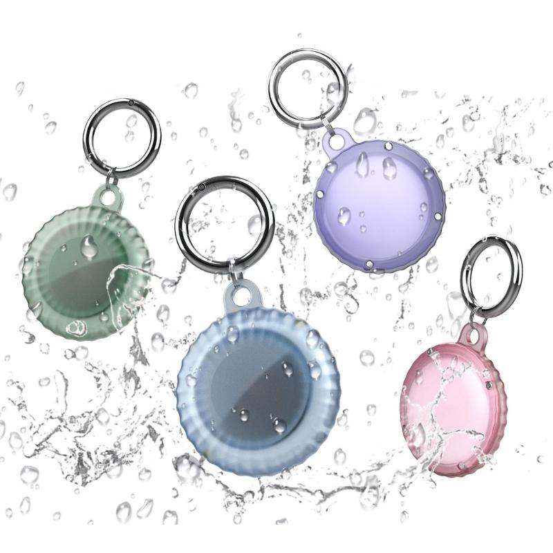 Waterproof Tracker Keychain Holder Case for  ,Full Body Shockproof,Anti-Scratch Locator Cover for Cat,Dog