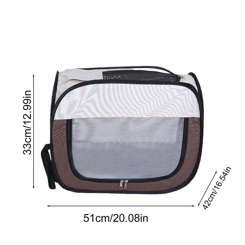 Pet Dryer Box Cat Cage Kennel Drying Room Anti-Hair Flying Pet Grooming Accessories For Travel Home Indoor Outdoor Vacation