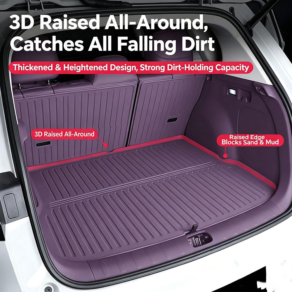 For Leapmotor B10/B01/B05 Trunk Mat TPE Full Surround Trunk Mat Waterproof And Wear-Resistant Car Interior Accessories