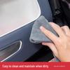 Zeekr 9X Car Door Kick Mats: Anti-Dirty Leather Protection Stickers with Thickened Cotton Interior.