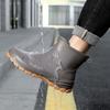 Non-slip Waterproof Short-tube Rain Boots Thickened Outdoor Fishing Rubber Boots Men