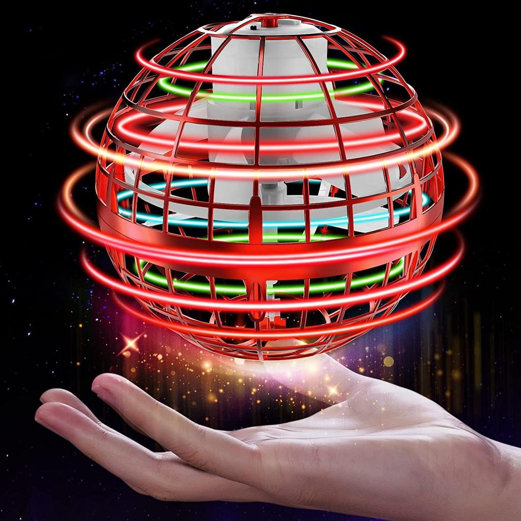 Toys Magic Flying Ball Pro Mini Lighting With LED Lights Remote Control Hand Controlled Boomerang Spinner for Adults Gifts Kids