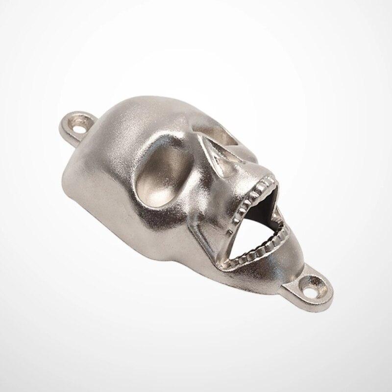 1Pcs Wall Bottle Opener Metal Skull Shaped Beer Opener Wall Mounted Bottle Opener Kitchen Tools Fashion Home Bar Wall Decorative