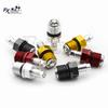 25mm Motorcycle Preload Adjusters Fork Bolts Cap Aluminum Front Shock Absorber Screw Bolt Thread 21mm X 1.0mm Pitch