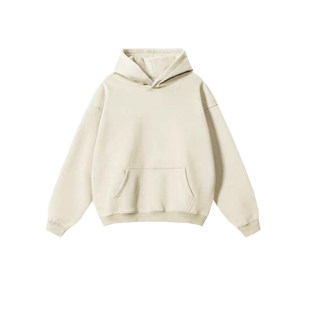Herrenmode Marke 450G Terry Hoodie - Jugendliche lockere Passform, Herbst/Winter 2024 Kollektion