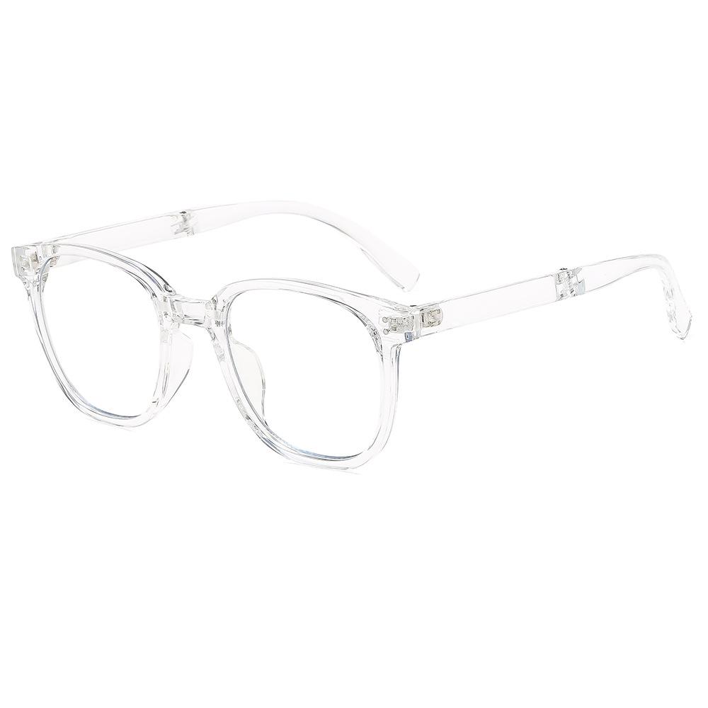 

Finished Foldable Square Frame Reading Glasses for Women Men Fashion Anti Blue Light Presbyopia Diopter Far Sight Eyewear To+4.0 4.00 прозрачный