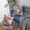 Cartoon Bubu And Dudu Personalized Picture Text Home Decorative Pillows Household Gifts 45X45Cm
