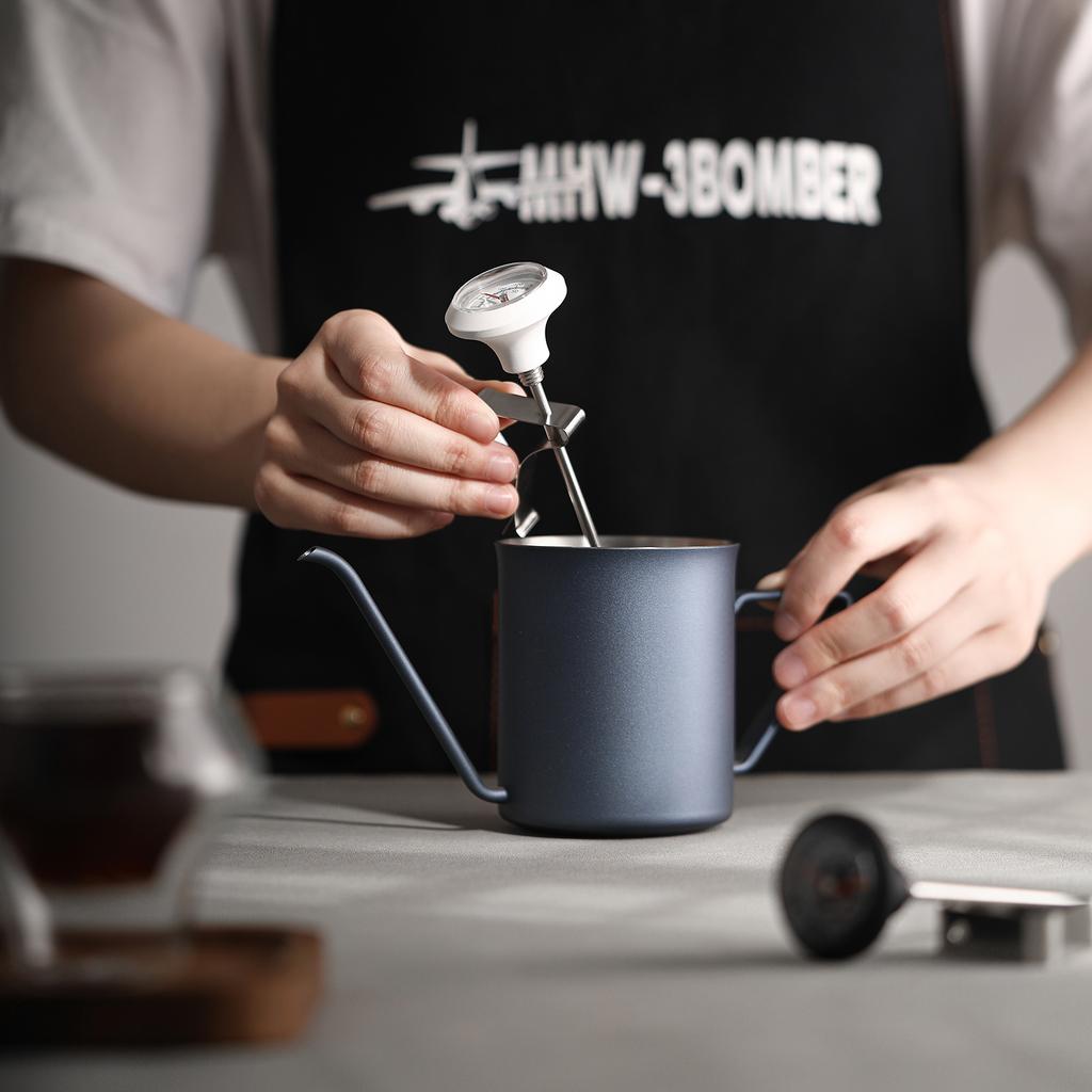 Thermometer Voor Koffieketel Roestvrij Staal Keuken Temperatuur Voedsel Koken Kalkoenvlees Waterthermometer Druppelkoffie Gereedschap