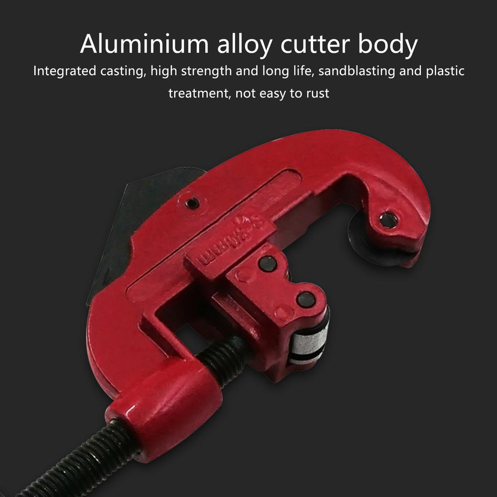 1PC Manual Pipe Cutter 1/8inch to 1 1/8inch Heavy Duty Tubing Cutter Tool for Cutting Coppers and Aluminum Tubing