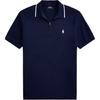 Polo Stretch Mesh Short Sleeve Embroidered Polo Shirt Men Tops 710969610-001