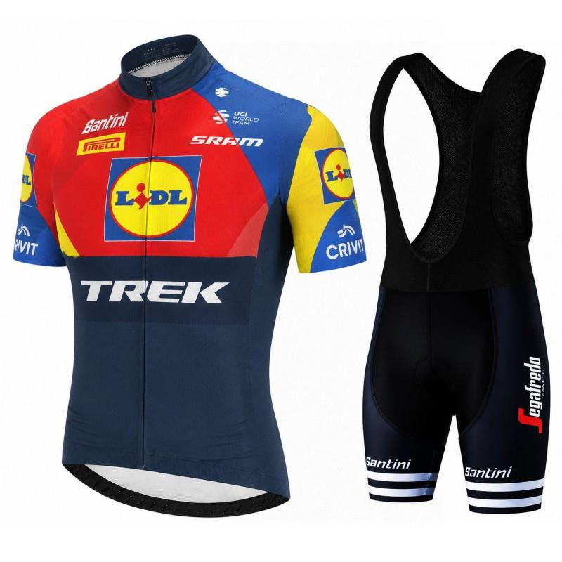 Mens Cycling Jersey Bib Shorts Set