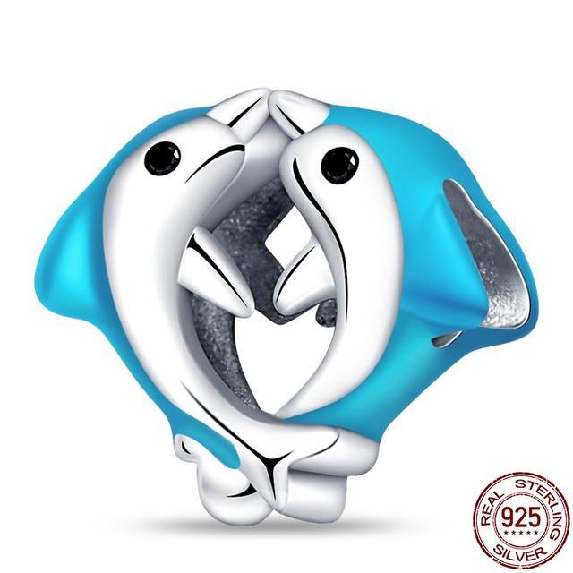 925 Sterling Silver Magic Color Chameleon Luminous Series Beads Suitable Fit Bracelet Charm Ms Jewelry Gift 