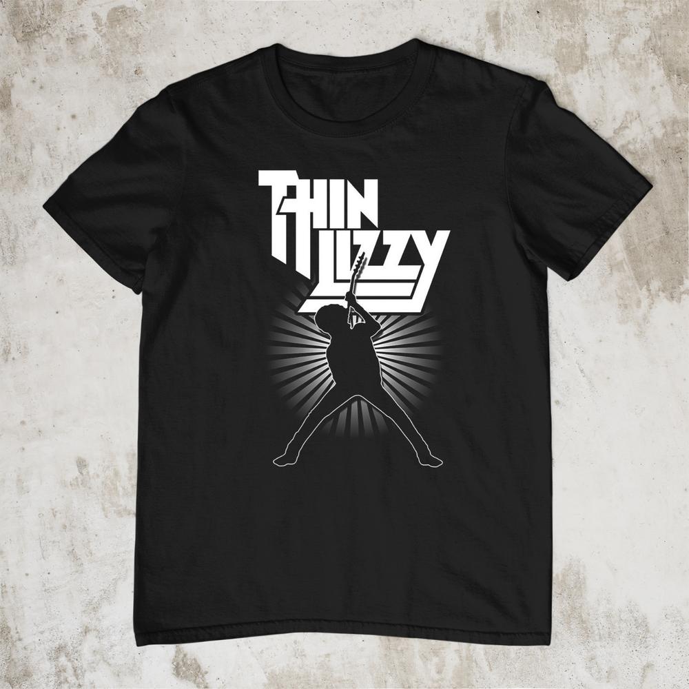 

Vintage Phil Lynott Thin Lizzy Concert Black All Unisex T-shirt