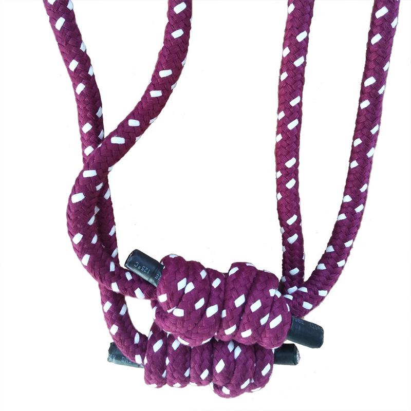 Professionellt Iyengar Väggrep Set: Anti-Gravity Yoga Hjälpmedel med Ren Bomullssnodd för Luftakrobatik