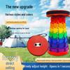 Portable Telescopic Rainbow Folding Stool - Adjustable for Outdoor, Fishing, and Travel.