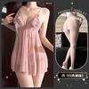 Sexy Underwear Sexy Pure Desire Wind Lace Woven Dream Tulle Perspective Suspender Bow Pleated Skirt