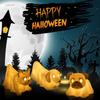 Halloween Ghost Dog Night Lamp Glowing Dachshund Pug French Bulldog Resin Statue Figurine Holiday Party Home Office Bedroom Decorative Lamp Dog Lovers