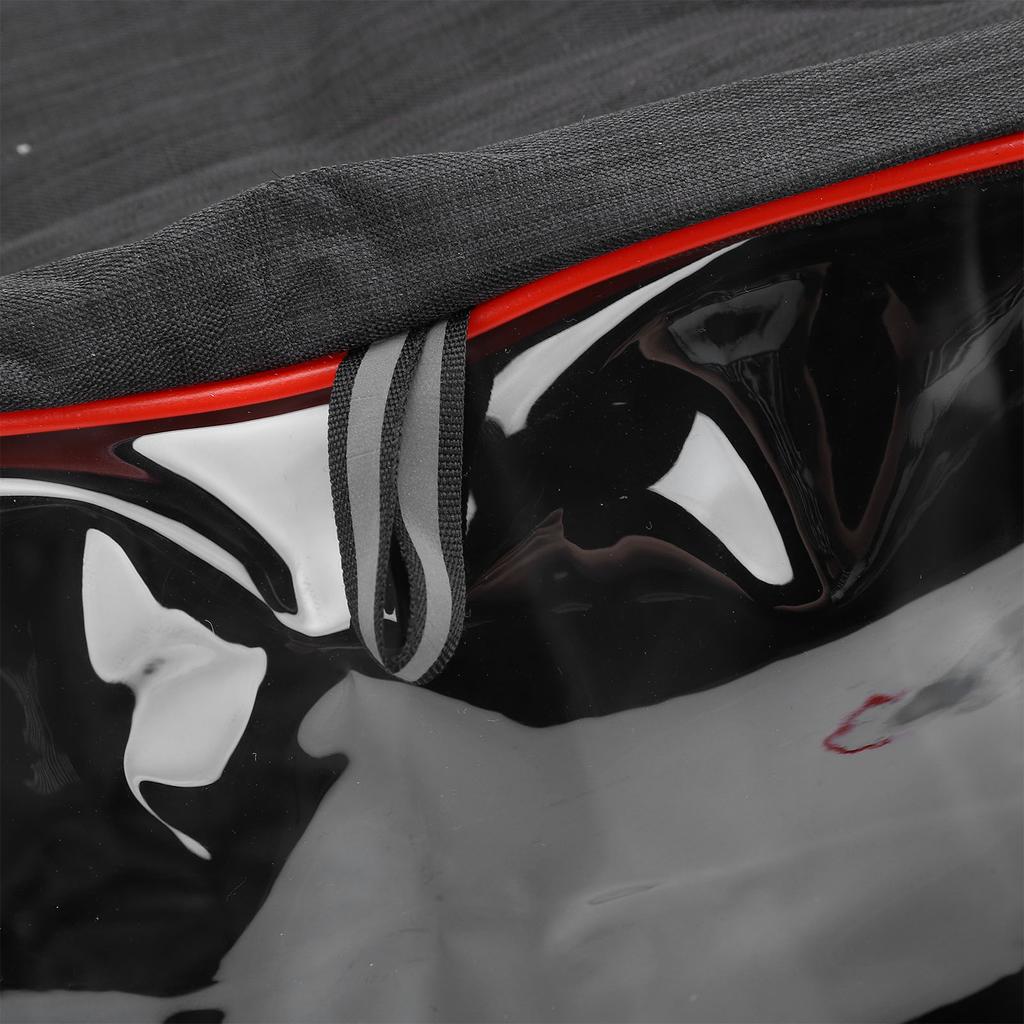 Stand Mixer Cover Water Resistant Oxford Cloth Transparent Front Kitchen Mixer Dust Proof Cover with Pockets