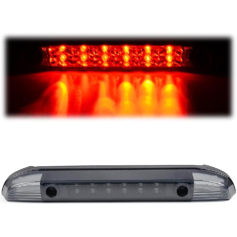G-PLUS LED Rear Third 3rd Brake Light Compatible with Toyota Tacoma 1995-2017 High Mount Brake Light(Clear Lens Chrome Housing) 8157004030