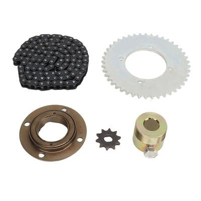 T8F 10T Kettenrad T8F 44T Kettenrad T8F 116 Glieder Kette Schwungrad 16mm Goldverbinder Stahl T8F Kette