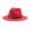 Hot-selling top hat, ethnic style cow head, western cowboy top hat, rolled brim, retro riding hat, woolen felt hat