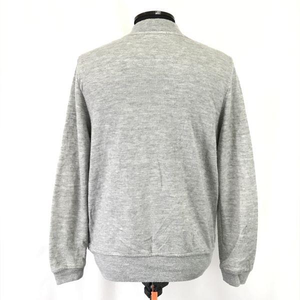 Ne-net Sweat Zip-Up Baseball Jacket Size-3/L Gray Women’s Jacket Jumper(USED)