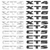 ABS Rear Tail Trunk Emblem Car Letter Logo Fender Side Stickers For Cadillac CT4 CT5 CT6 CTS XT4 XT5 XT6 XTS ATS AWD 25T 28T 40T