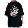Li Ning SS22 Sakura Kollektion Einfarbig Rundhals Lässig Kurzarm T-Shirt Unisex Oberteile Schwarz AHSS917-3