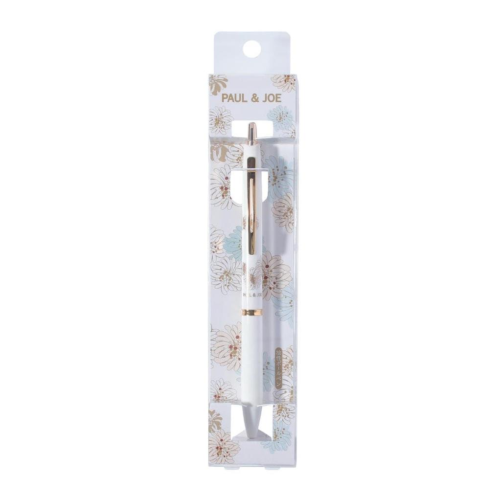 Ballpoint Pen Paul Joe Chrysanthemum White & PAJ-BP5-WH