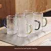Heat-Resistant Glass Drinking Set with Handles