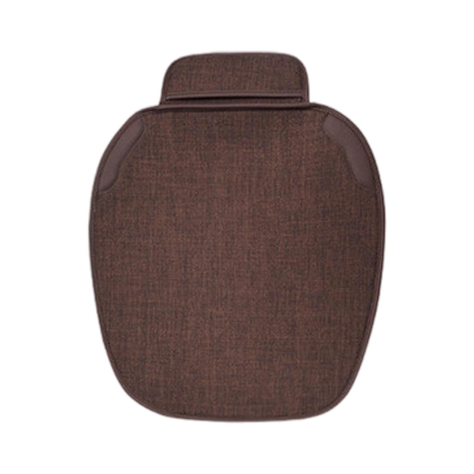 

Дышащий льняной чехол на сиденье автомобиля Opulence с надежной эластичной посадкой, подушки для сидений для повышенного комфорта летом и зимой