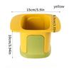 2 em 1 Cortador de Legumes Ferramenta de Corte em Cubos Pressão Manual Batata Cenoura Cebola Cortador Fatiador Chopper Chips Caixa de Corte Gadgets(Branco amarelado)