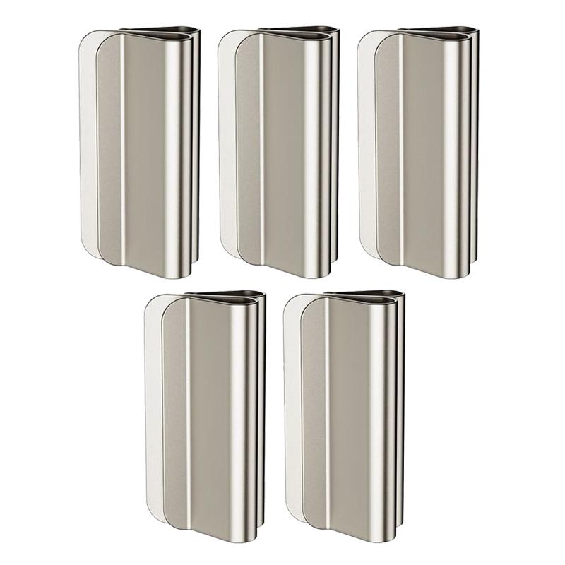 Magnetic Curtain Clips Drill-Free Curtain Fasteners Powerful Magnetic Hold Design for Home Living Room Bedroom Office Curtain
