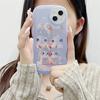 The Rabbit Family Pattern Soft TPU Shell Fashion Phone Case for iPhone Samsung Vivo Xiaomi Oppo