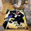 1pz Tappeto Marvel Avengers Super Eroi, Tappetino Antiscivolo, Design Personaggi Cartoni Animati, Morbido Velluto, Decorazione Stanza, Lavabile